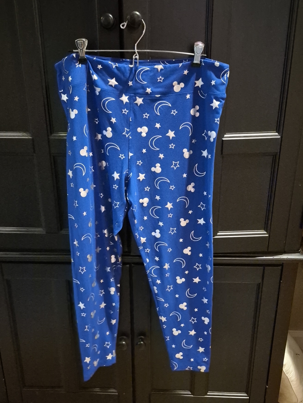 Disney blue and silver Leggings Moon Star